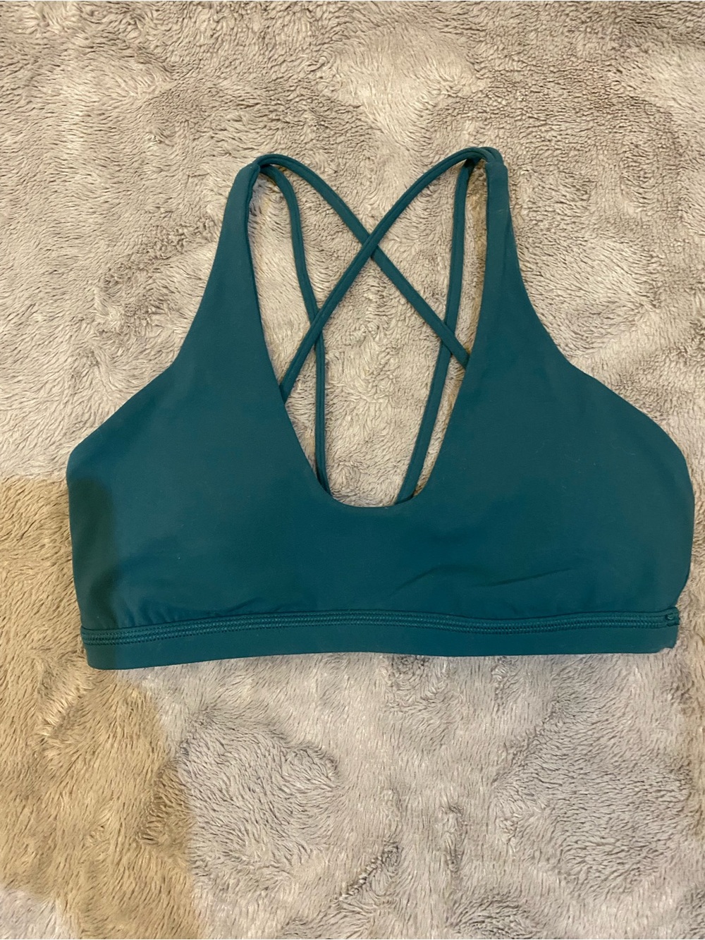 Lululemon Green Sports Bra Women’s Size 6